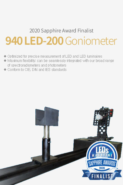940 LED-200 Series Goniometers
